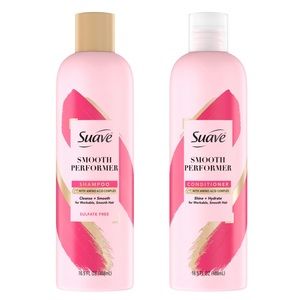 Suave Smooth Performer Shampoo & Conditioner 16.5 fl oz